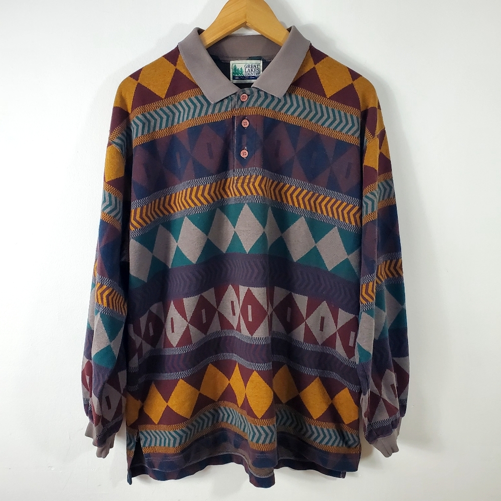 Vintage Great Lakes Country Men’s Pullover Sweater